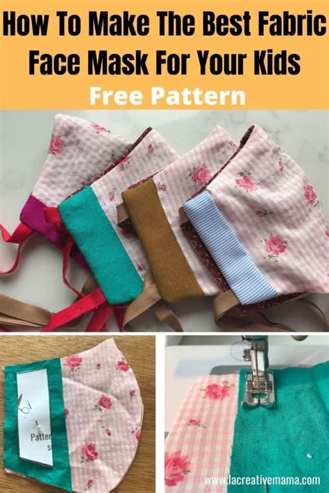 Image result for Tutorial for Making Fabric Face Mask