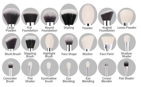 BEILI Makeup Brushes 30Pcs Professional Makeup Brush Set Premium Pink ...