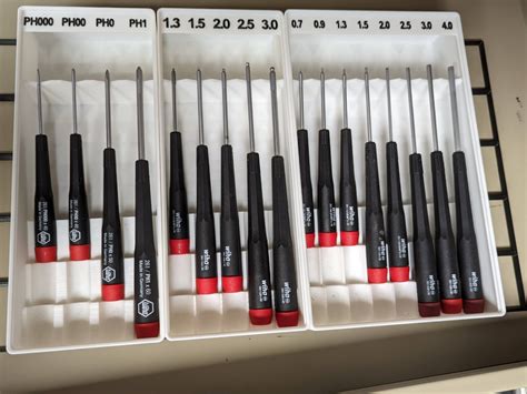 Precision screwdriver gridfinity holder by Adam - MakerWorld