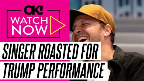 'You Just Lost a Fan!': Singer Gavin DeGraw Roasted After He Performed ...