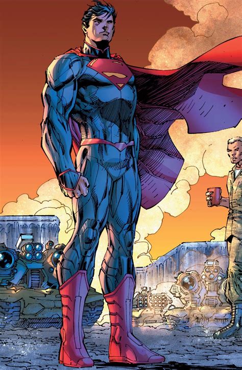 Jim Lee Superman New 52 Pencil
