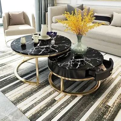 15 Round Coffee Tables in India [August, 2024]