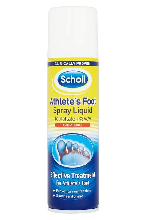 Buy SchollAthlete's Foot Spray, 150ml - Antifungal , Clinically Proven ...