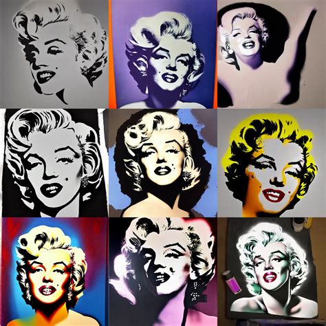 a Spray painting of Marilyn Monroe | Stable Diffusion | OpenArt