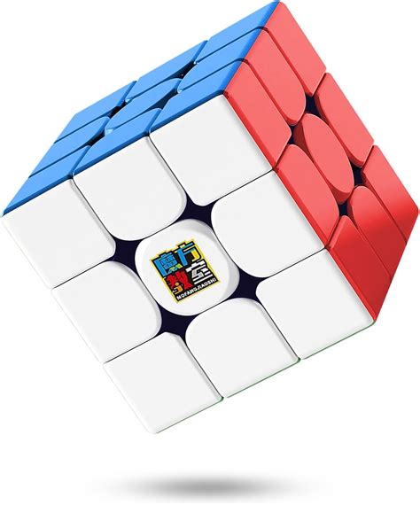 Amazon.com: CFMOUR Magnetic Speed Cube 3x3 - Moyu RS3M Stickerless ...