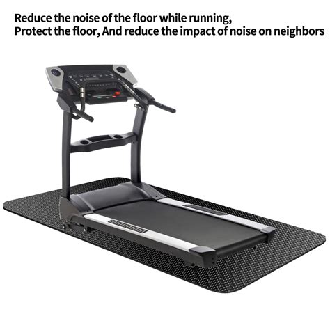 Treadmill Mat For Carpet Thick Non-Slip Gym Equipment Mat - Heavy Duty ...