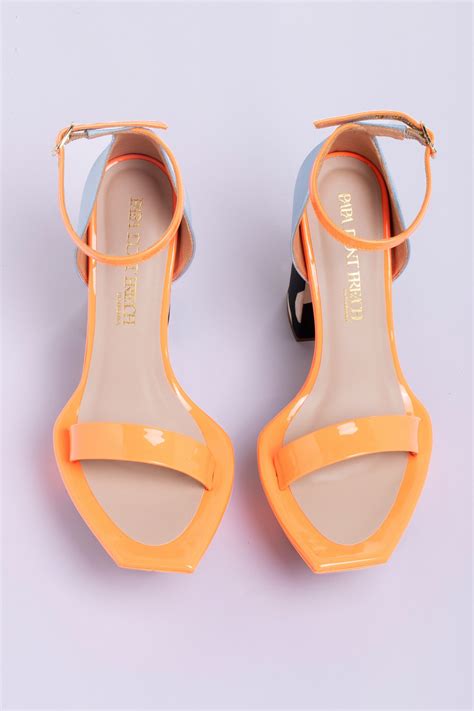 Papa Don't Preach by Shubhika Accessories - Neon 94 - Block Heels - Elahe