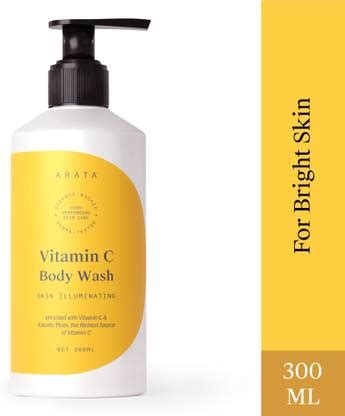 ARATA Vitamin C Body Wash | For Glowing Skin | Brightens & Replenishes ...