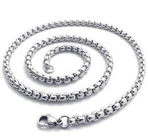 MEENAZ Chain for Men Boys Silver Neck Chains Fashion jewellery ...