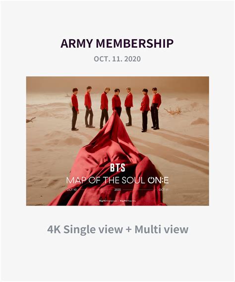 BTS | MAP OF THE SOUL ON:E Oct.11th 4K(+Multi View)