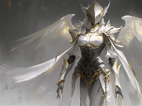 一件充满神秘与力量的女士盔甲设计。盔甲以-midjourney作品展示-Midjourney官网