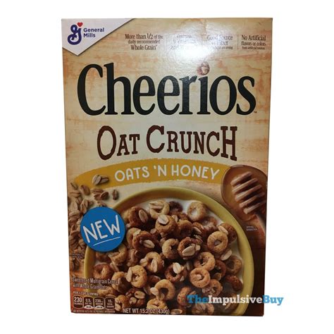 REVIEW: Cheerios Oat Crunch Oats 'N Honey Cereal - The Impulsive Buy