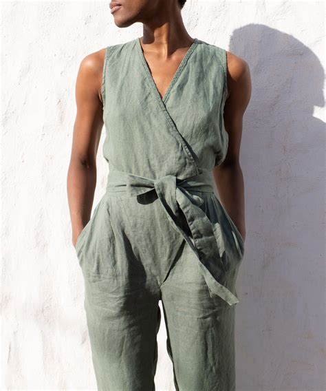 Linen Jumpsuits for Women – not PERFECT LINEN