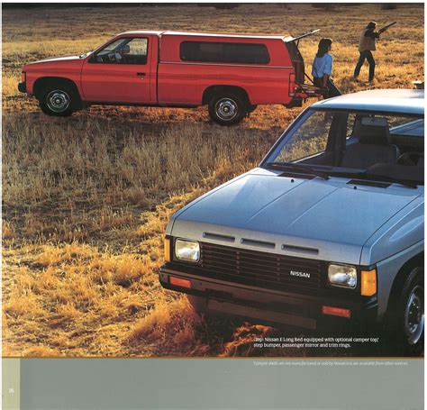 1987 Nissan Hardbody Truck D21 Dealer Brochure - US Market - NICOclub