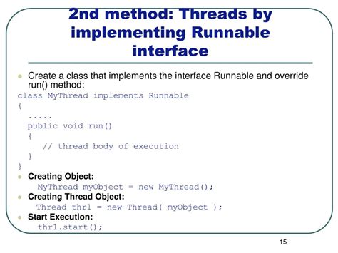 Image result for Compare Thread Class and Runnable Interface with Suitable Example