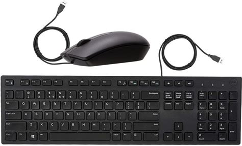 Dell USB Wired Keyboard and Mouse Combo Set KB216+MS116 - tpstech.in