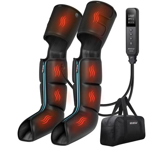 Cincom Leg Massager With Heat And Compression Air Compression Boots ...