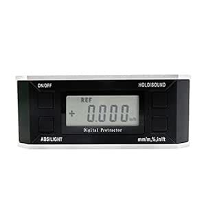 LUCIY Angle Finder Metal goniometer, electronic digital carrier ...