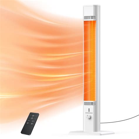 Amazon.com : Outdoor Patio Heater with 9 Heat Levels,Wall Mounted Space ...