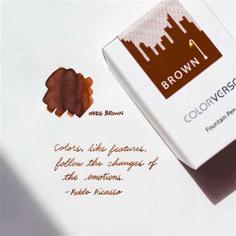 Colorverse Basic Office Series Brown Ink - 30ml |Buy Online|Colorverse ...