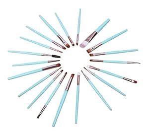 GeorgiaUSA 20 Pc Makeup Brush Set : Amazon.in: Beauty