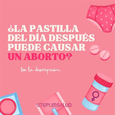 Pastilla del día después: un método anticonceptivo de emergencia - UTEPLIM SALUD