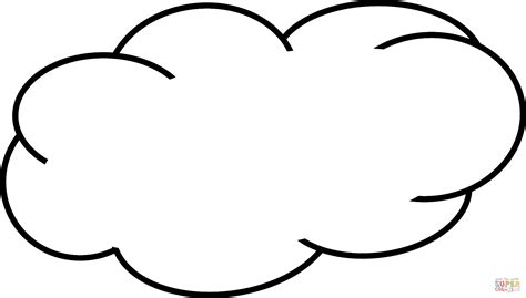 Little Cloud Coloring Pages