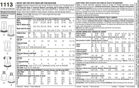 Image result for Simplicity.com Pattern 1113