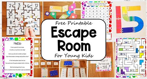 Top 5 Free Printable Escape Rooms for Kids