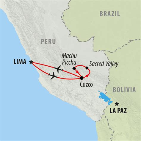A Map Where Was The Inca Civilization