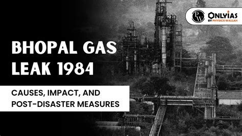 Bhopal Gas Leak 1984: Causes, Impact, And Post-Disaster