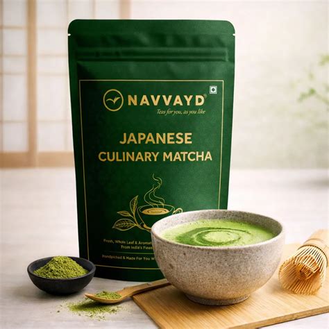 Navvayd Japanese Culinary Matcha – Premium Tea Powder