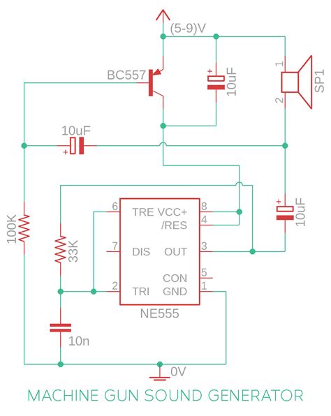 Machine Gun Sound Module to Activate LED 的图像结果