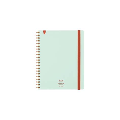 Kokuyo 2026 Sooofa Diary Soft Ring Monthly Block B6 Transformation Lig ...