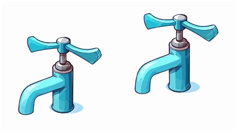 Water Tap Cartoon Vector Illustration | Premium AI-generated vector