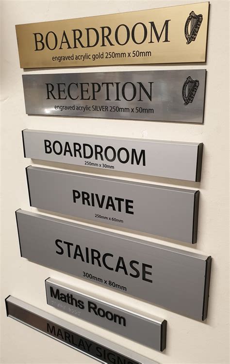 Personalized Signs for Your Office | Marlay Signs