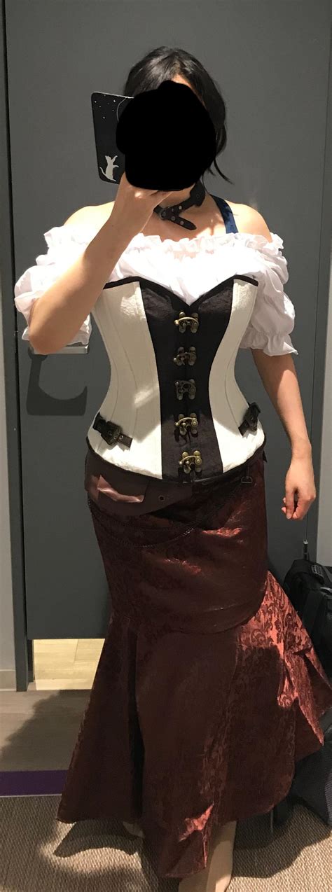 Halloween in a costume corset ;) : r/corsets