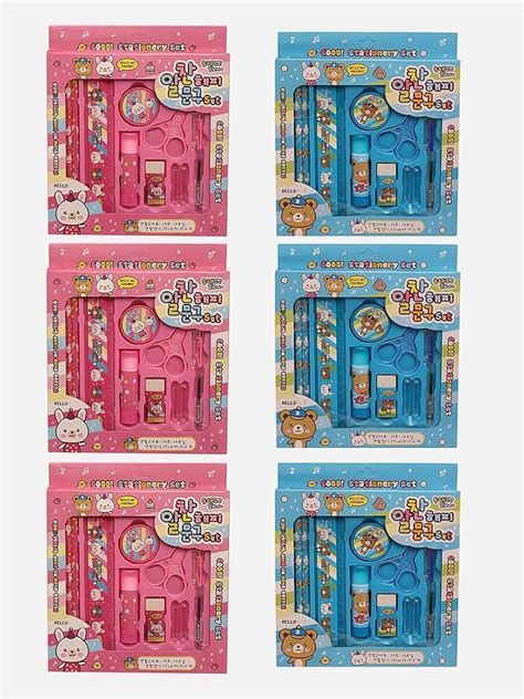 Passion Petals 10pc Wooden Stationary Set for Kids Birthday Return ...