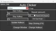 Image result for How to Use Forge Auto Clicker