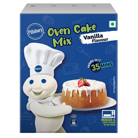 Pillsbury Oven Cake Mix, Vanilla, 225 gm : Amazon.in: Grocery & Gourmet ...
