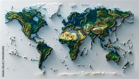 World Map Topography 的图像结果