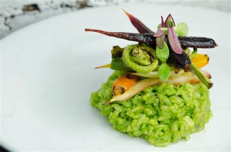 Creamy Fiddlehead Fern Risotto Recipe