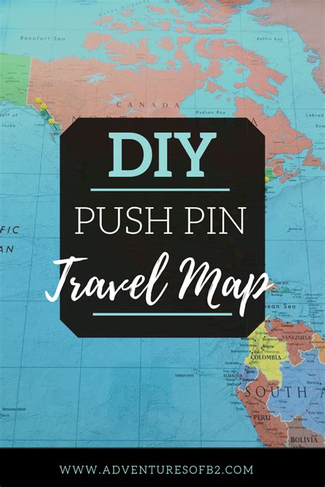 DIY Push Pin Map 的图像结果