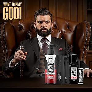BEARDO Don's Beard Growth Pro Kit for Men| Complete Beard Growth ...
