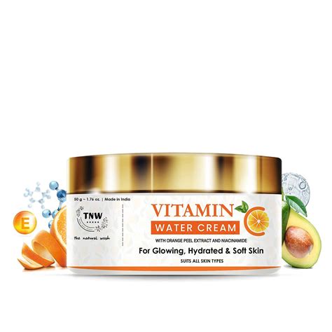 TNW-THE NATURAL WASH Vitamin C Water Cream for Hydrated Skin | With ...