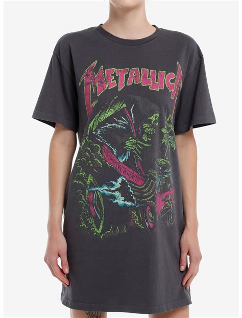 Metallica Grim Reaper T-Shirt Dress | Hot Topic