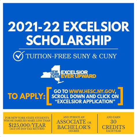 The Excelsior Scholarship – UFCW Local1500