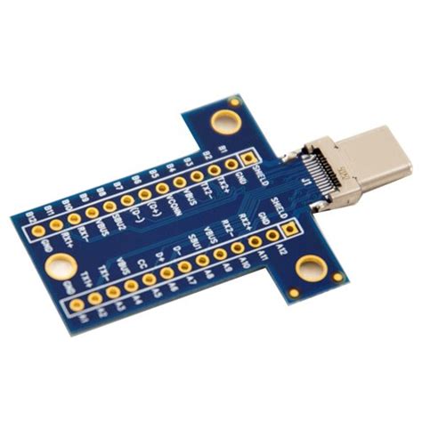 USB Type C Male Plug Breakout board v2.0 : Amazon.in: Industrial ...