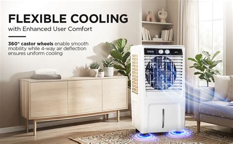 Hindware Smart Appliances Xeno 55L Personal Air cooler | Fan Based | 13 ...