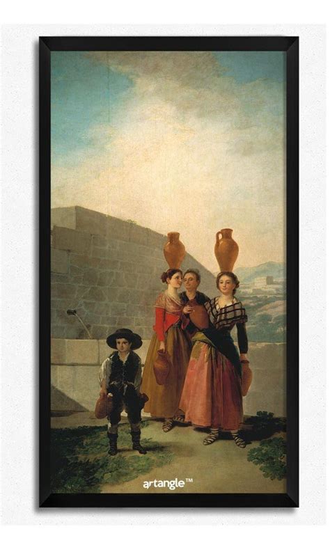 Artangle Goya y Lucientes, Francisco de - Young Women with Pitchers ...